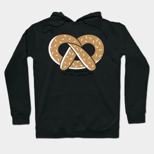 Live Everyday Like Its Pretzel Day Script Hoodie